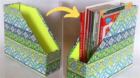 faux metal brackets out of cardboard|Easy Does It: DIY Faux Metal Desk Organizer (Made From .